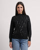 Maglione donna Settemezzo fantasia a rombi