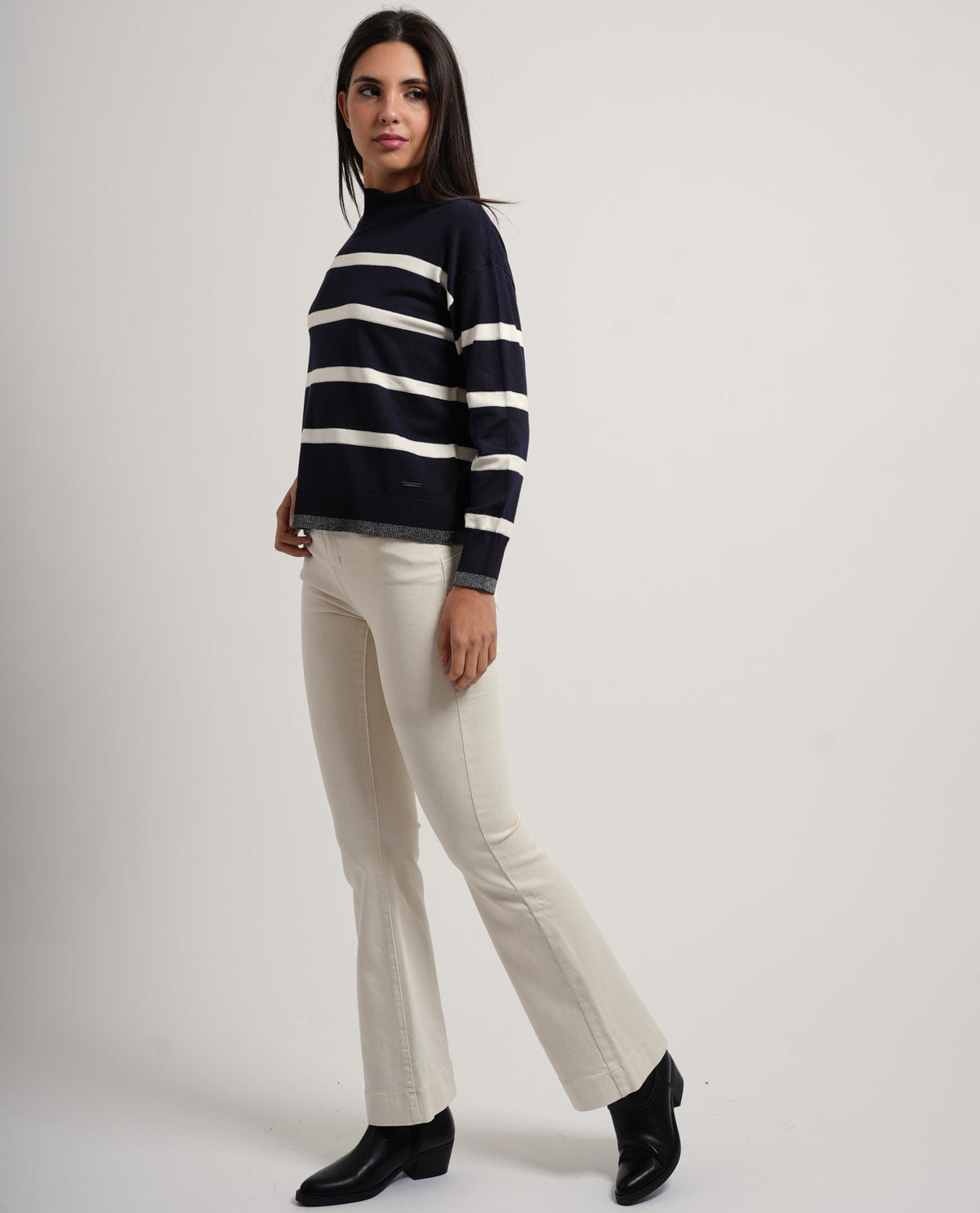 Maglione donna Settemezzo a mezzo collo 