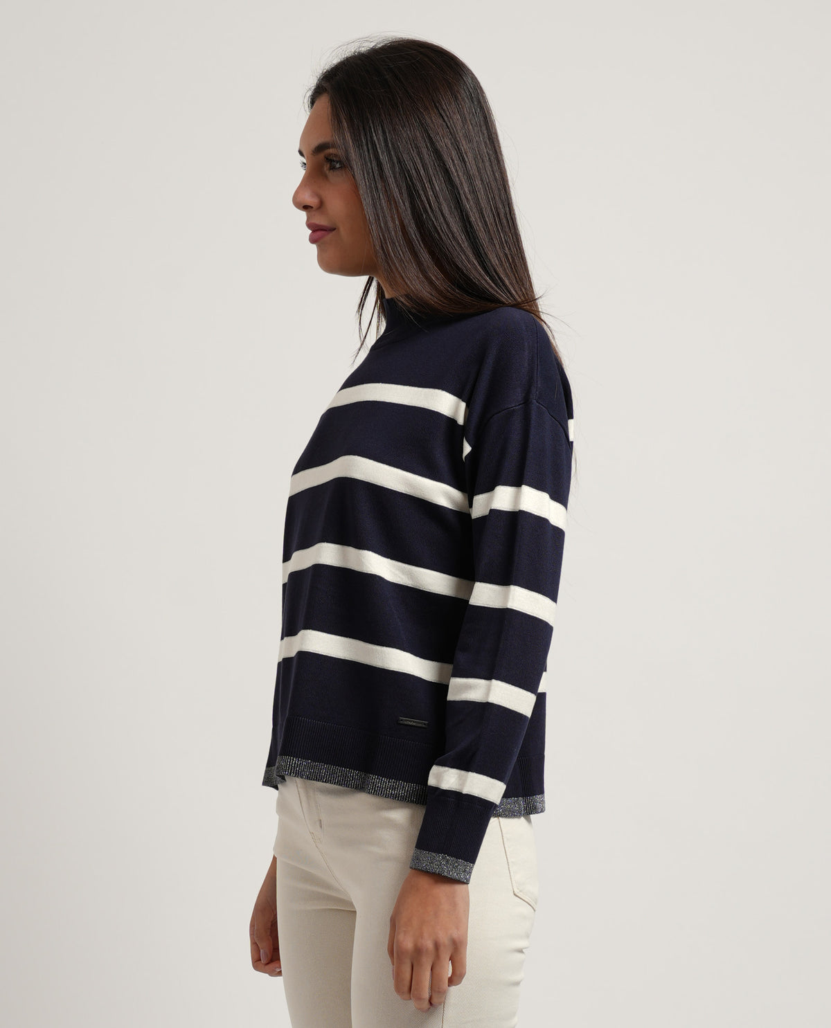 Maglione donna Settemezzo a mezzo collo 