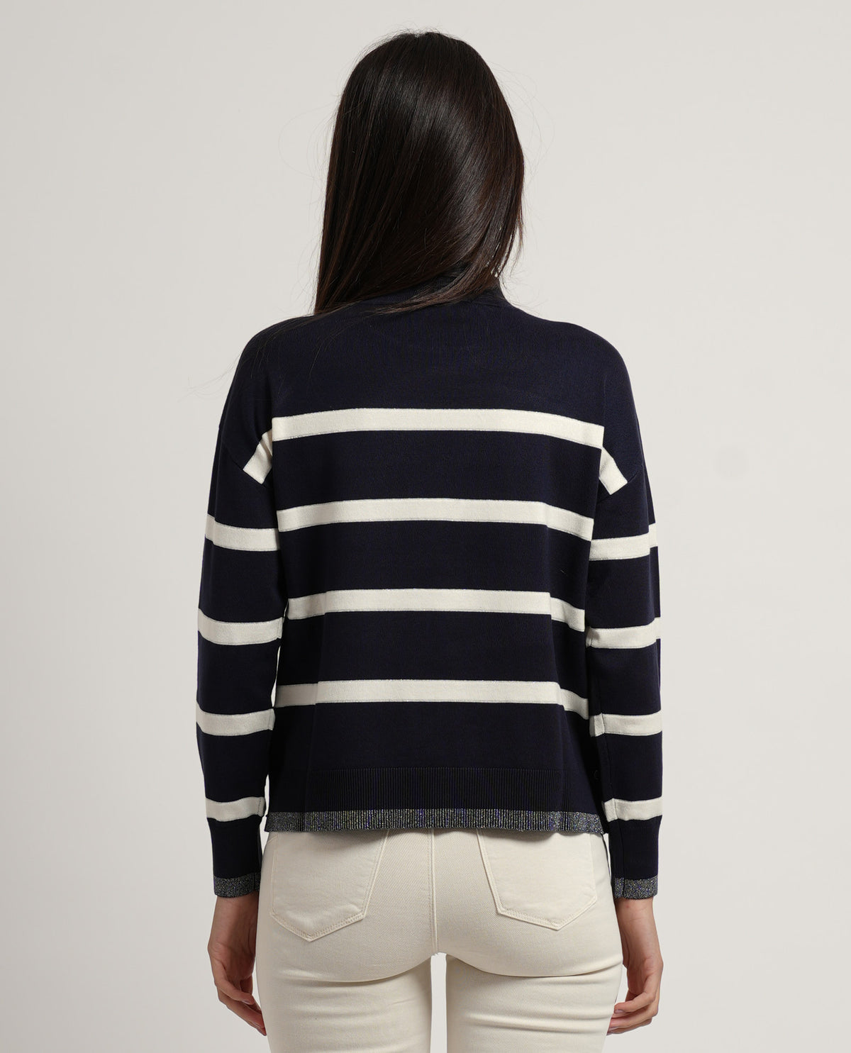 Maglione donna Settemezzo a mezzo collo 