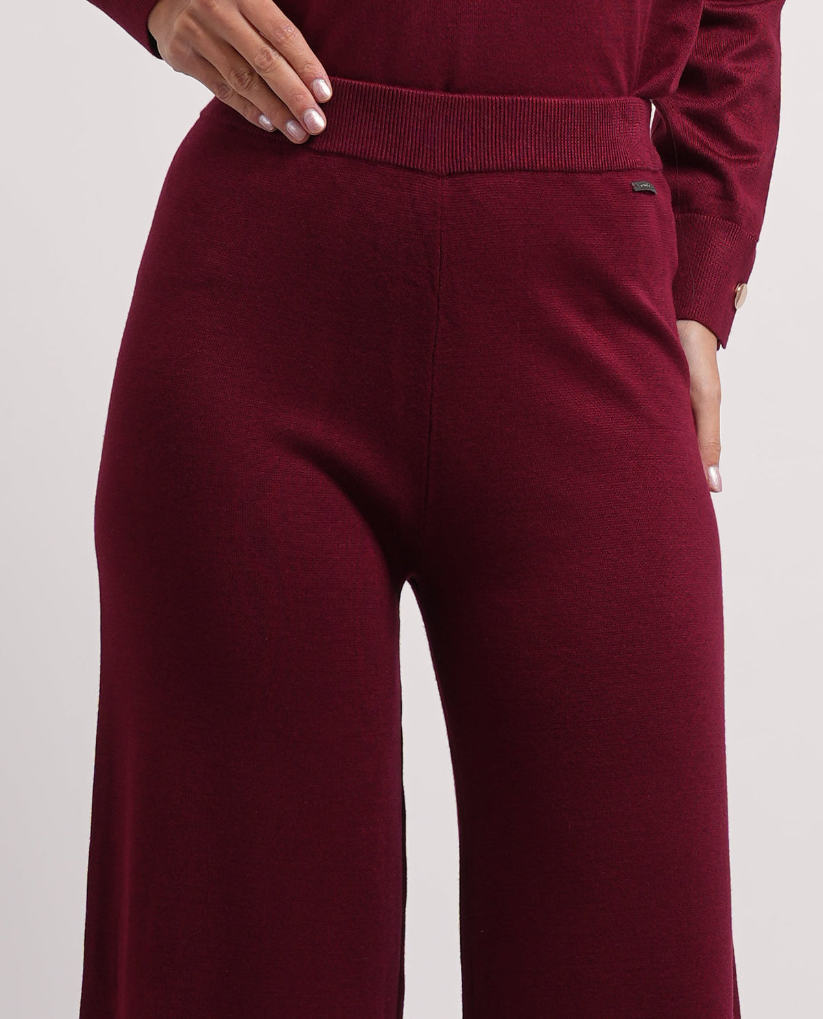 Pantaloni donna Settemezzo a gamba ampia 