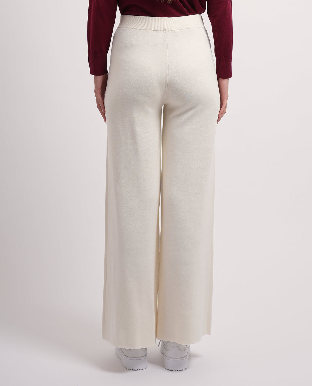 Pantaloni donna Settemezzo a gamba ampia 