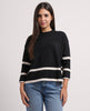 Maglione donna Sette/Mezzo con manica a 3/4
