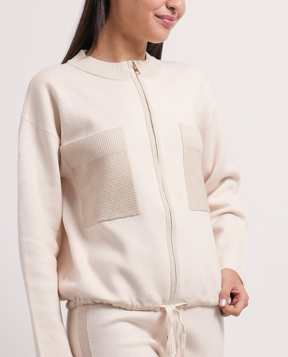 Cardigan donna Settemezzo con tasconi 