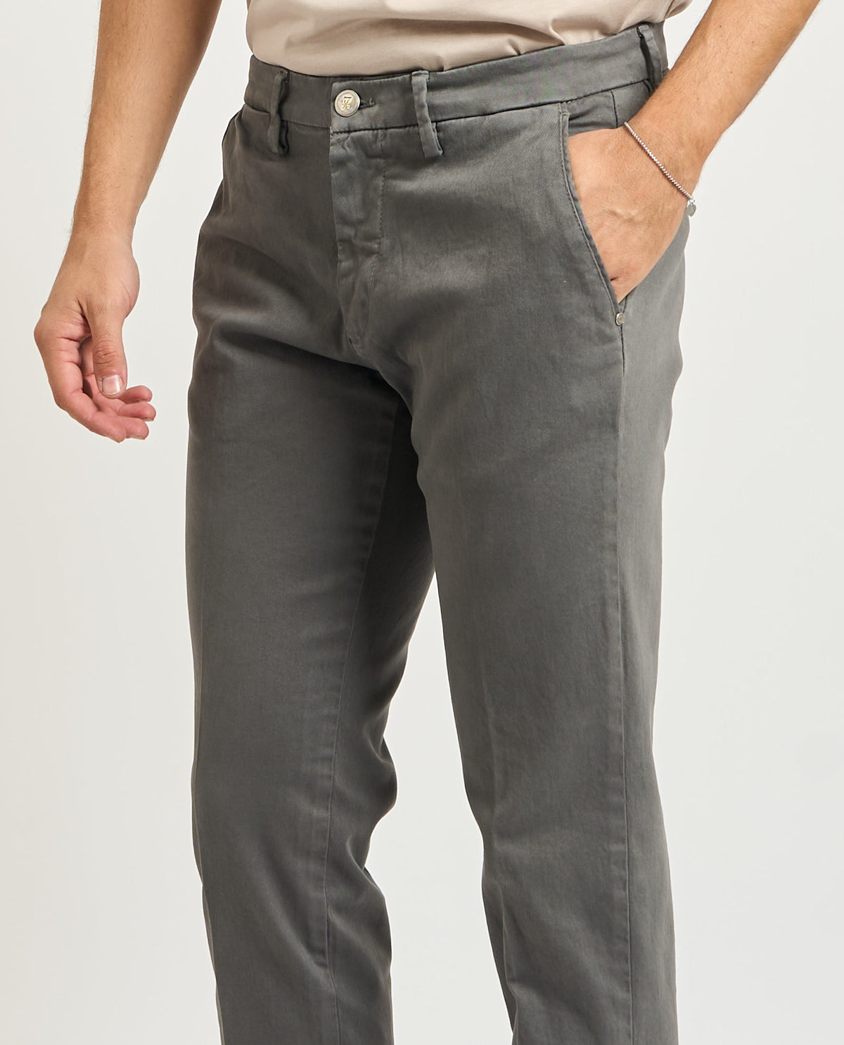 Pantaloni uomo Sette/mezzo 4 tasche 