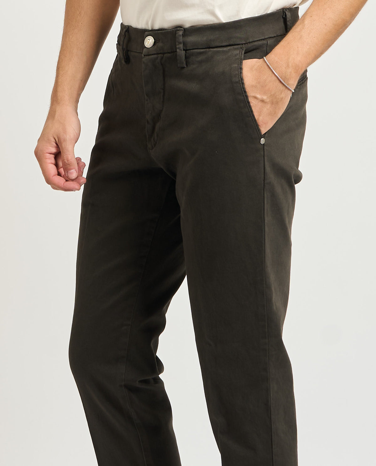 Pantaloni uomo Sette/mezzo 4 tasche 