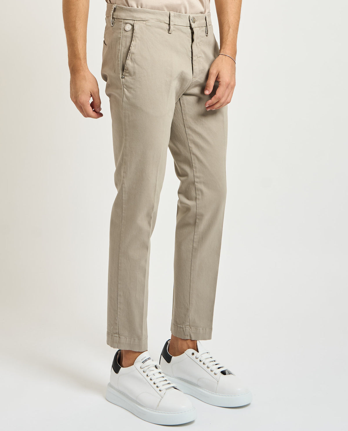 Pantaloni uomo Sette/mezzo 4 tasche 