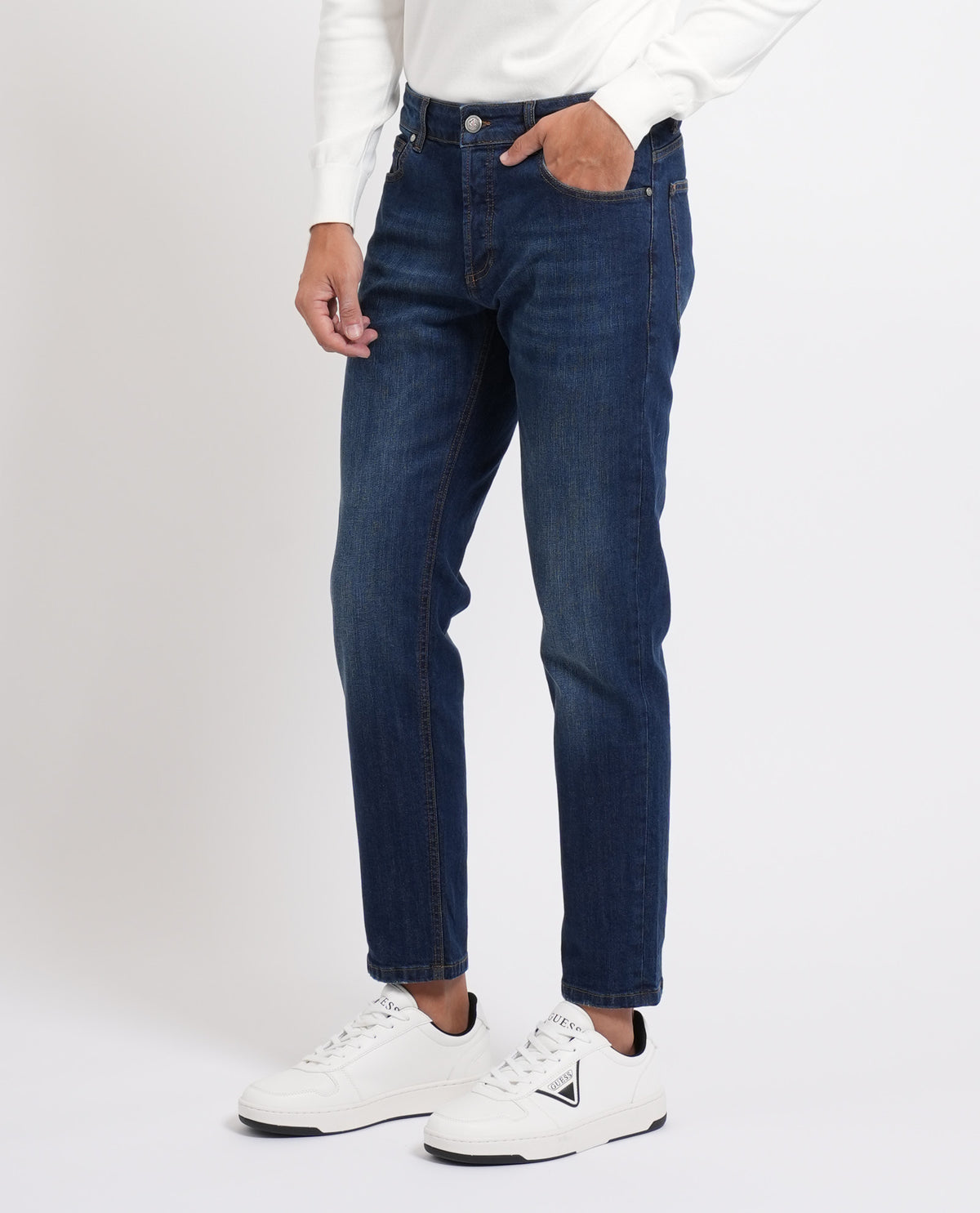 Jeans uomo Settemezzo slim fit a 5 tasche 