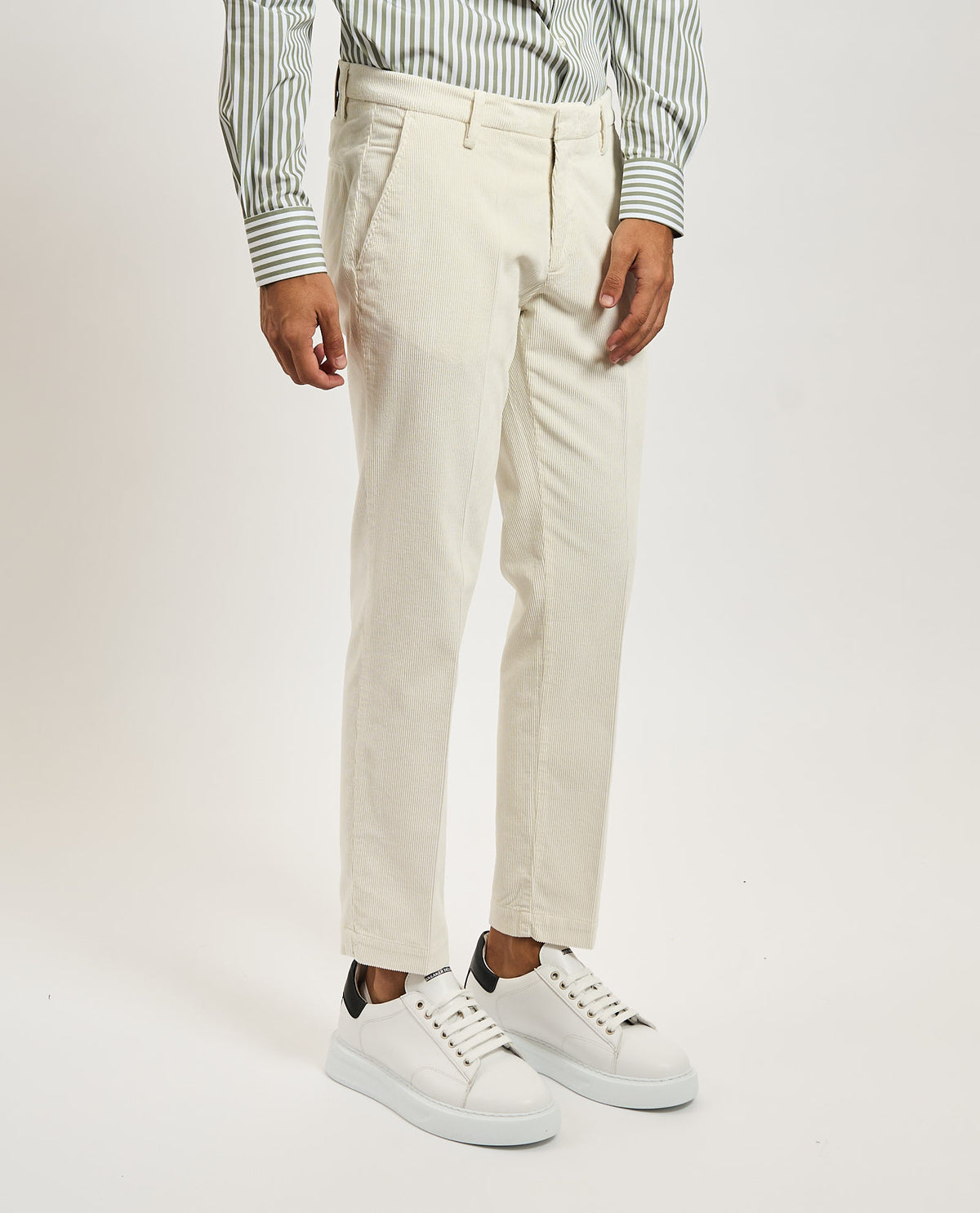 Pantaloni uomo Settemezzo in velluto 