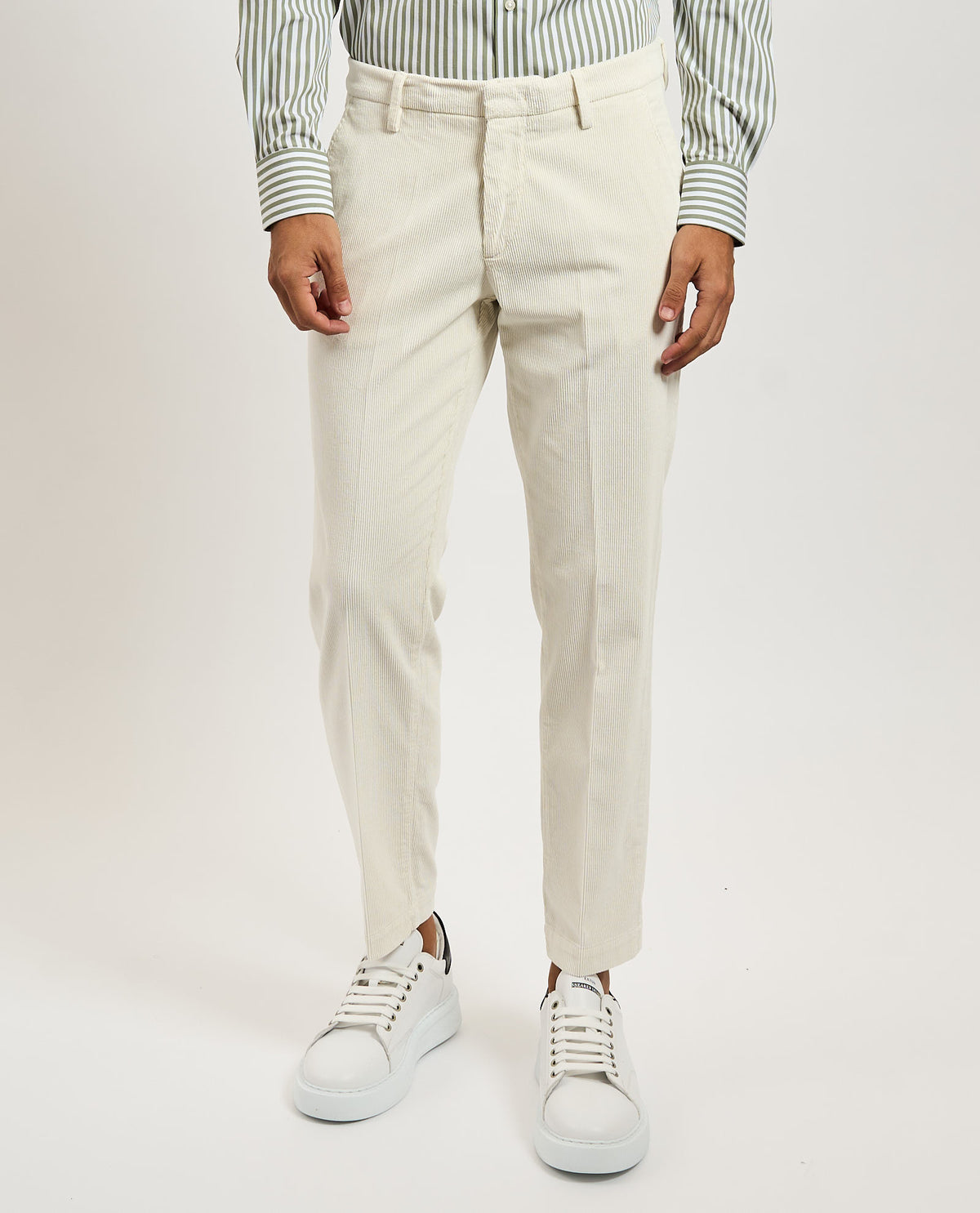 Pantaloni uomo Settemezzo in velluto 