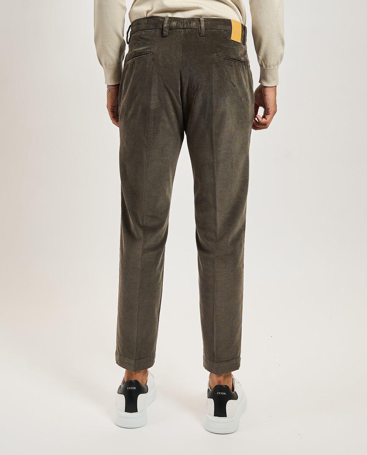 Pantaloni uomo Settemezzo in velluto 