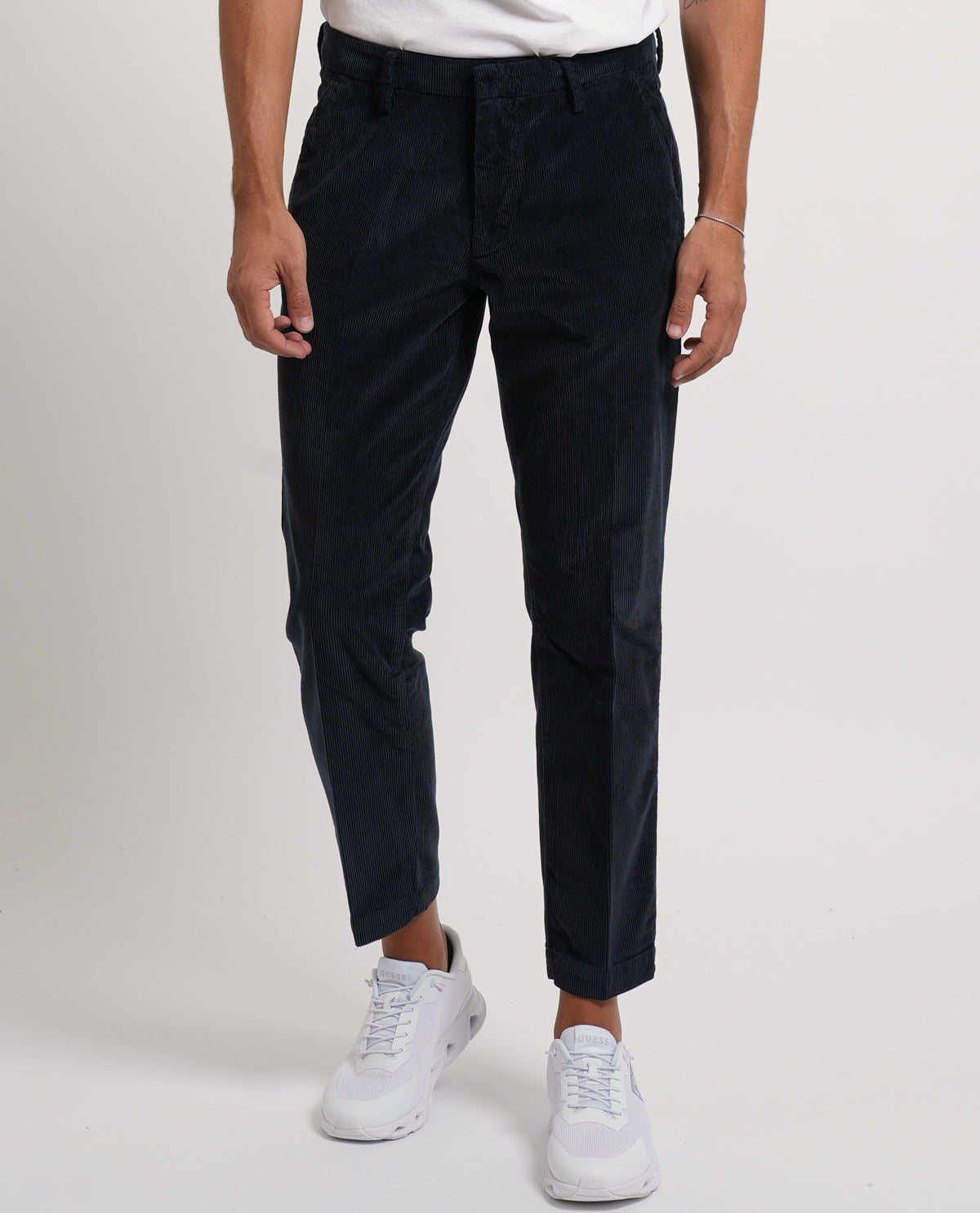 Pantaloni uomo Settemezzo in velluto 