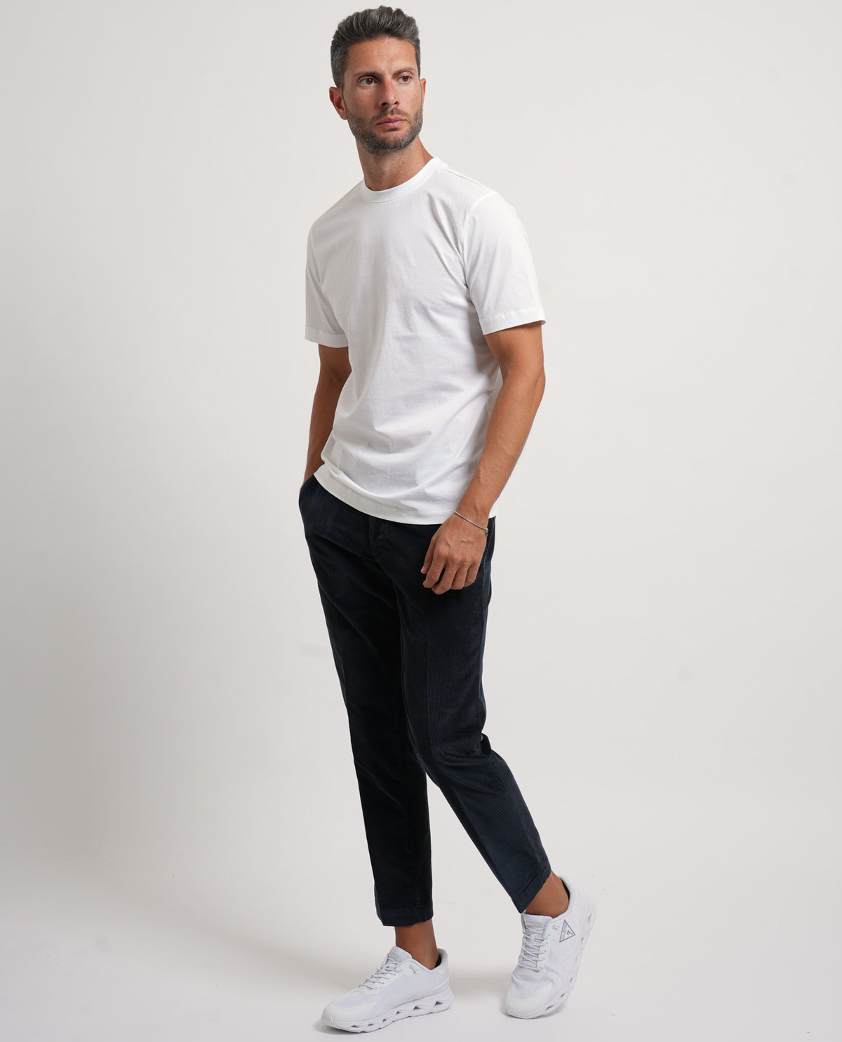 Pantaloni uomo Settemezzo in velluto 