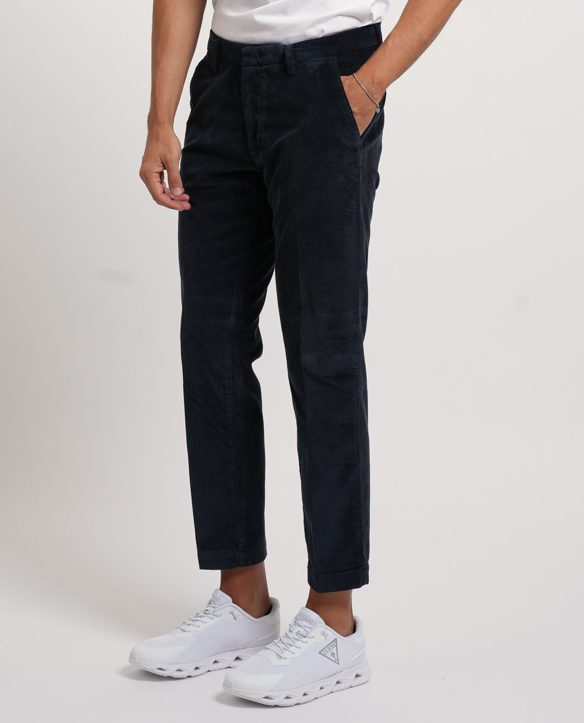Pantaloni uomo Settemezzo in velluto 