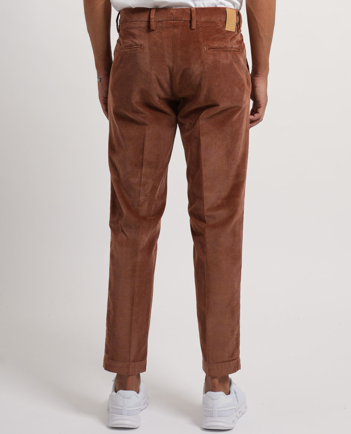Pantaloni uomo Settemezzo in velluto 