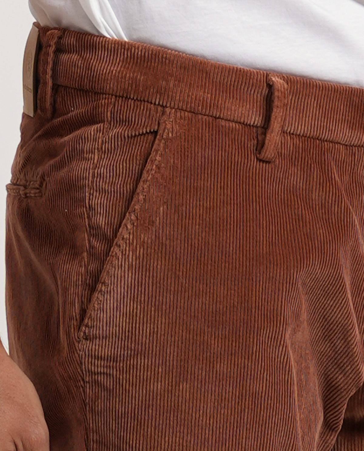 Pantaloni uomo Settemezzo in velluto 