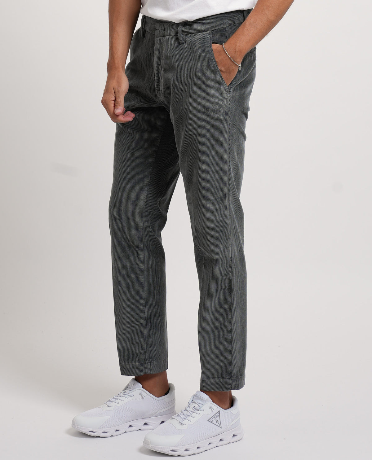 Pantaloni uomo Settemezzo in velluto 
