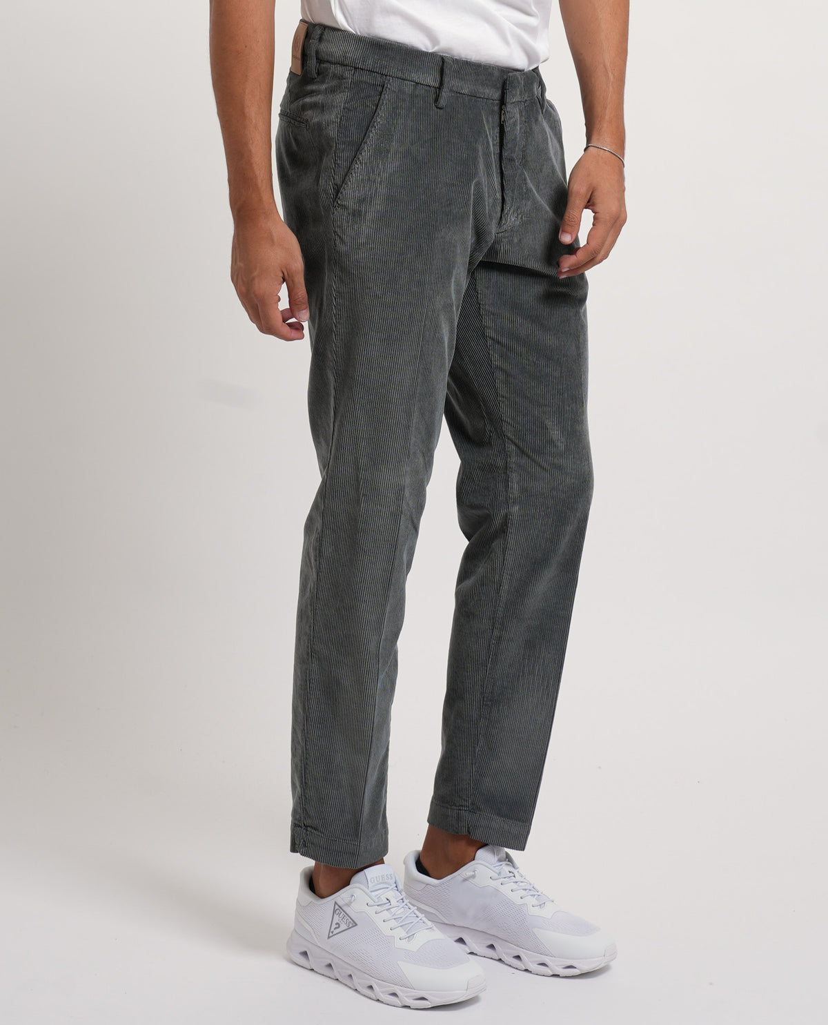 Pantaloni uomo Settemezzo in velluto 