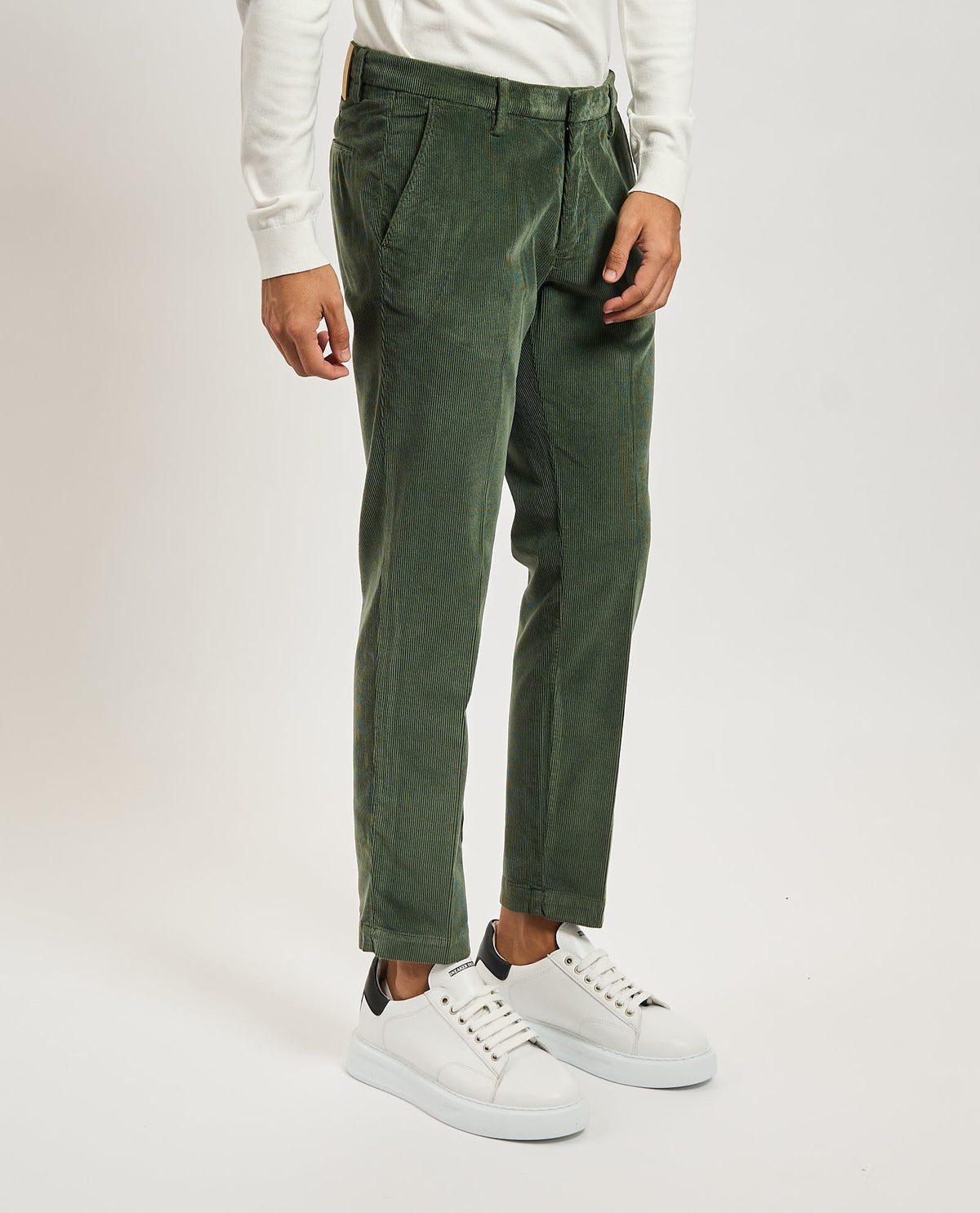 Pantaloni uomo Settemezzo in velluto 