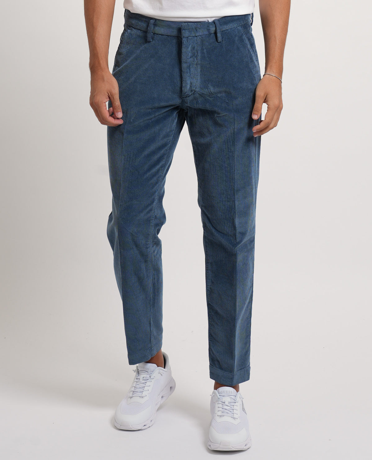 Pantaloni uomo Settemezzo in velluto 