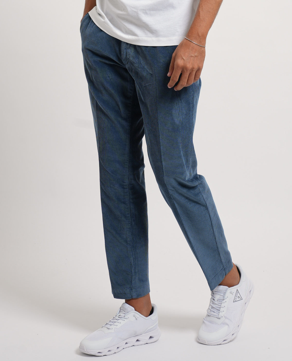Pantaloni uomo Settemezzo in velluto 