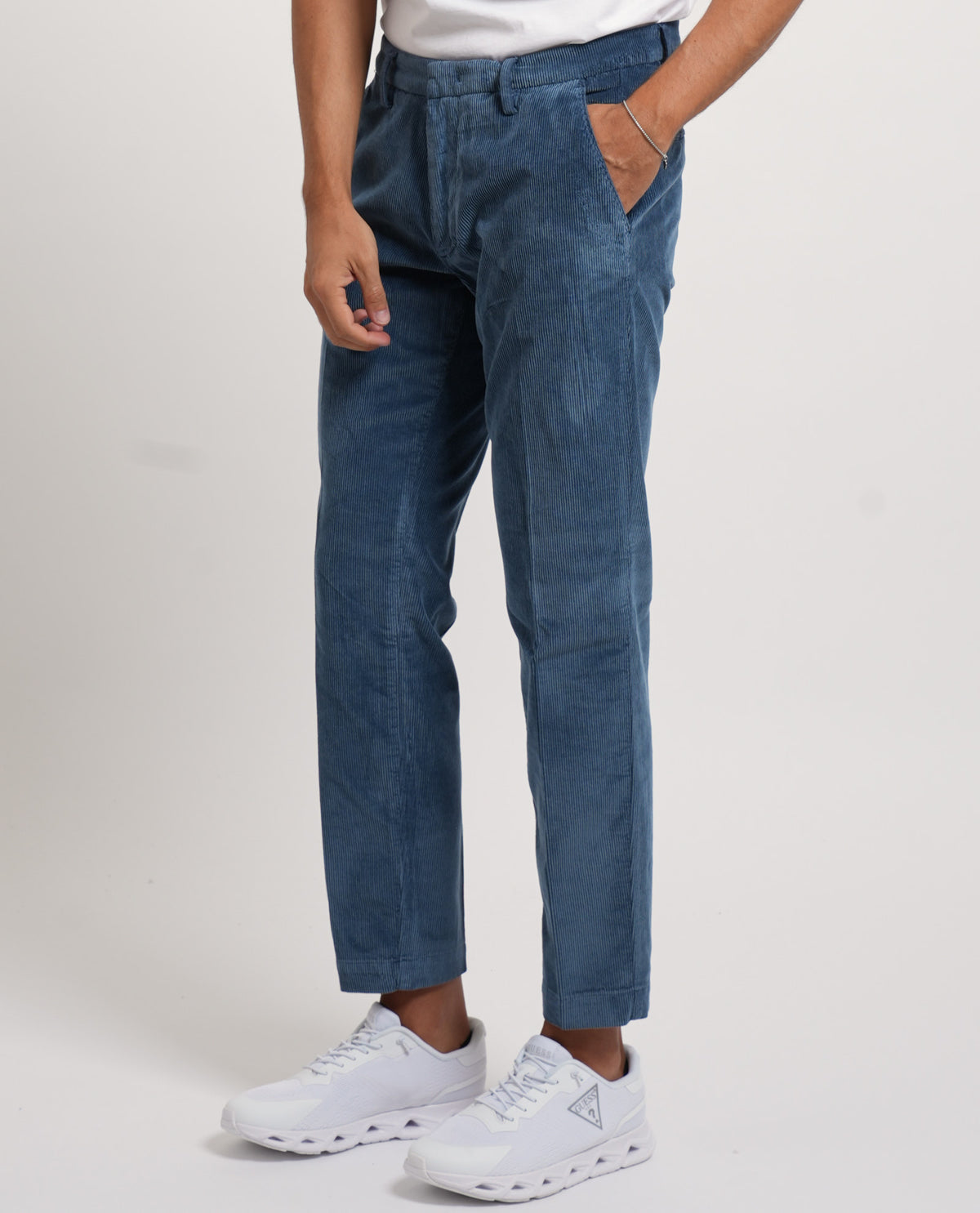 Pantaloni uomo Settemezzo in velluto 