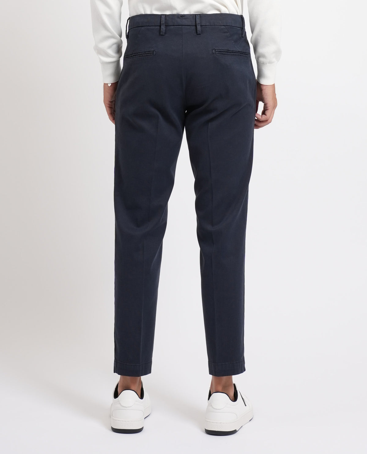 Pantaloni slim fit Sette/Mezzo con gancio 