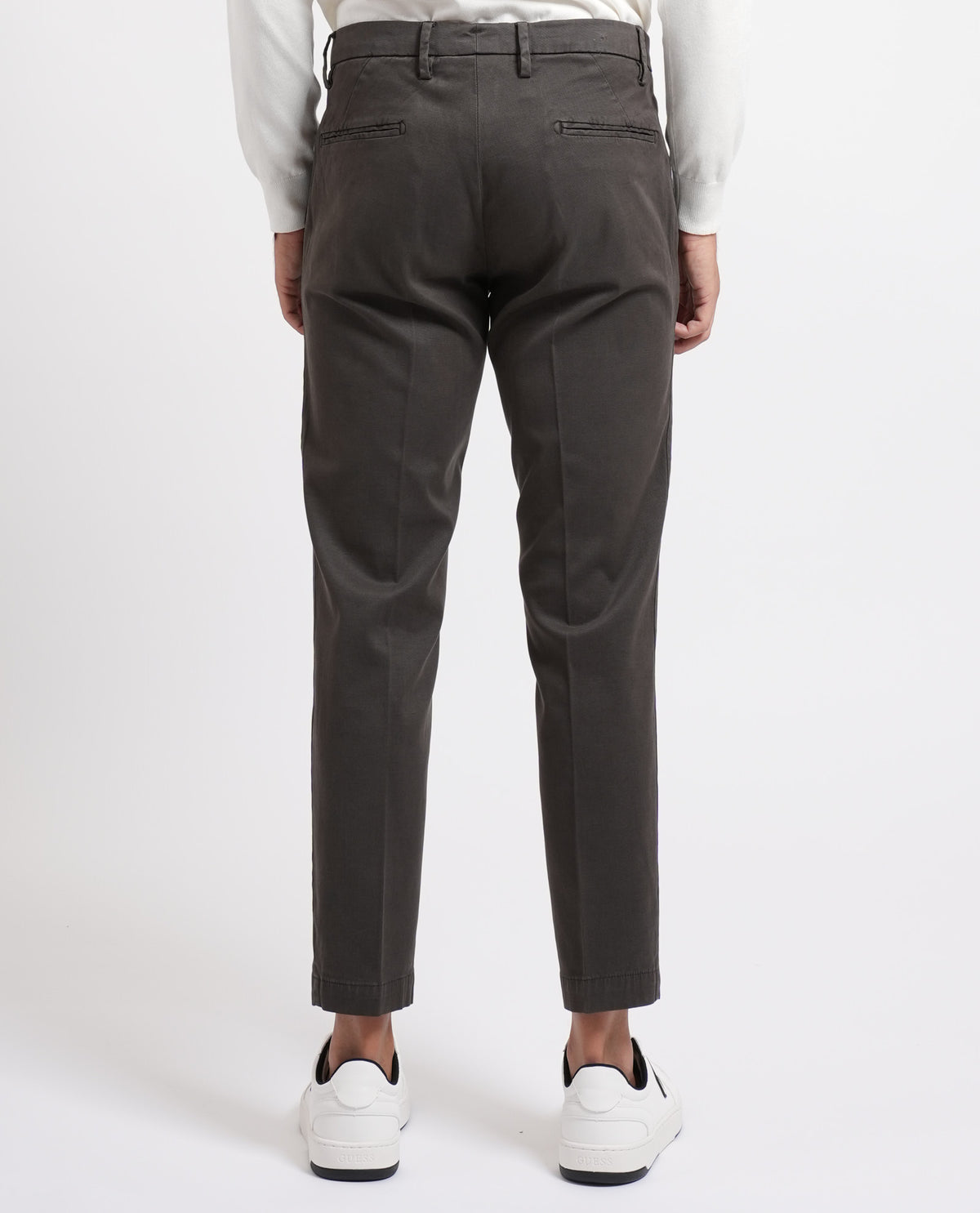 Pantaloni slim fit Sette/Mezzo con gancio 