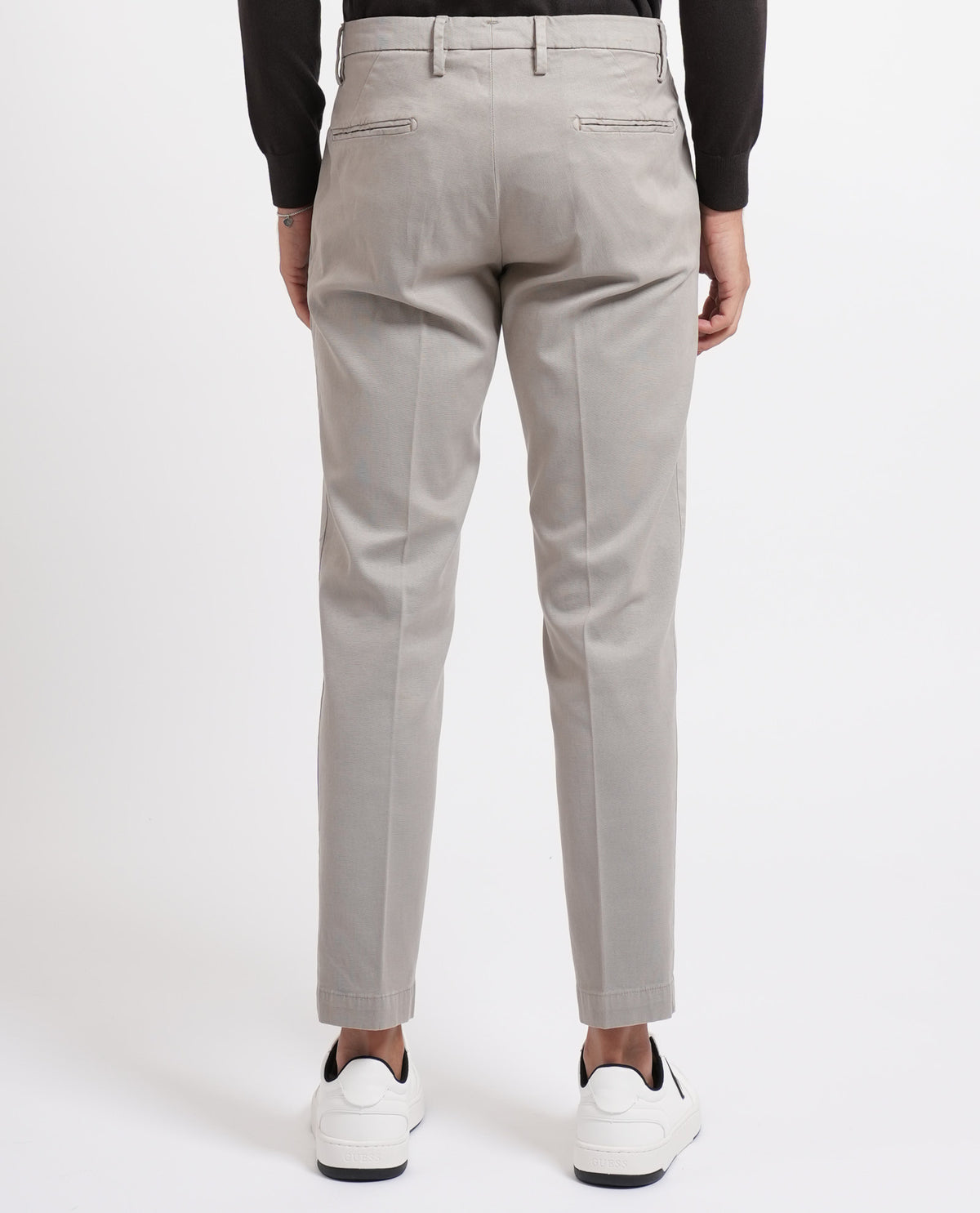 Pantaloni slim fit Sette/Mezzo con gancio 