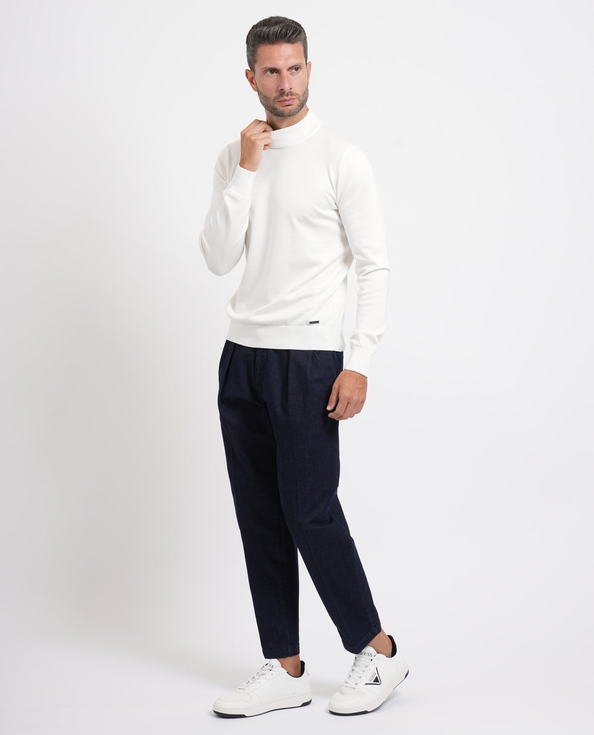 Pantaloni con pences Sette/Mezzo uomo 