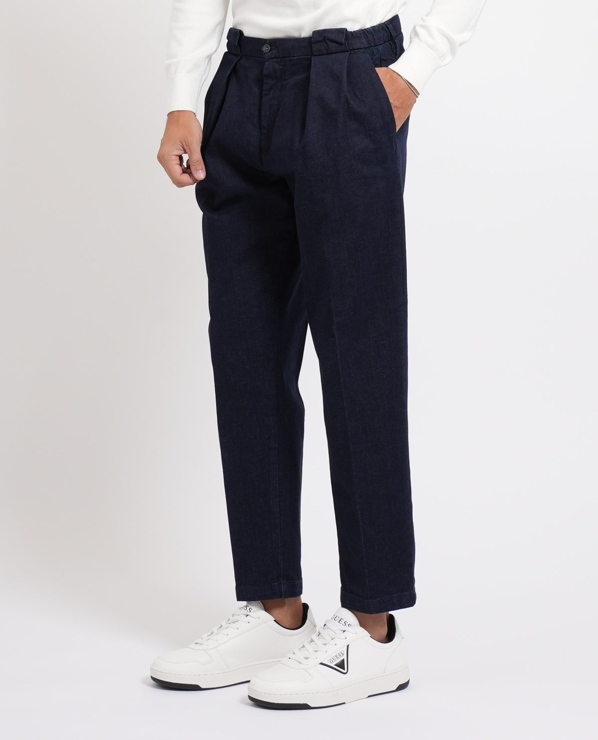 Pantaloni con pences Sette/Mezzo uomo 