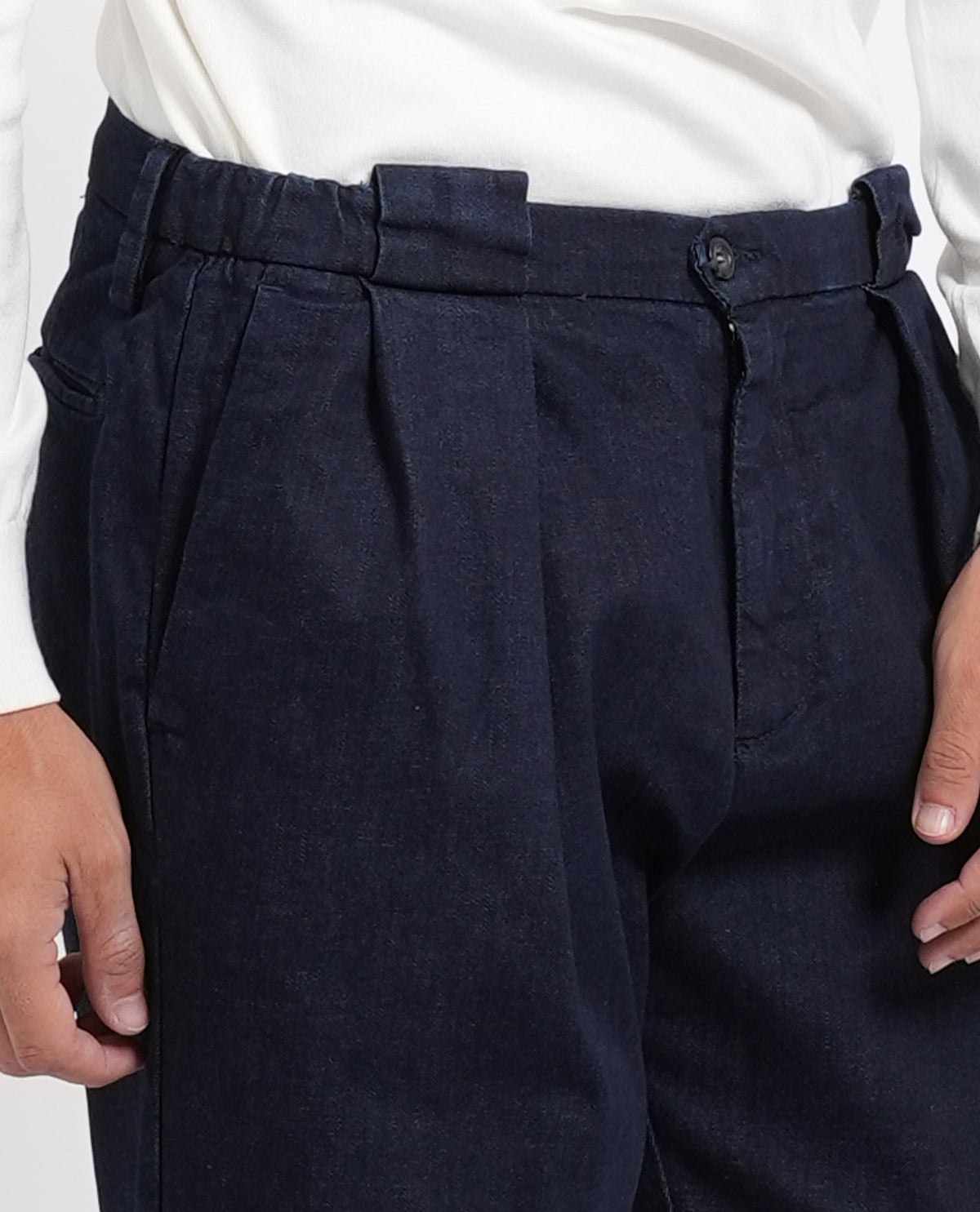 Pantaloni con pences Sette/Mezzo uomo 