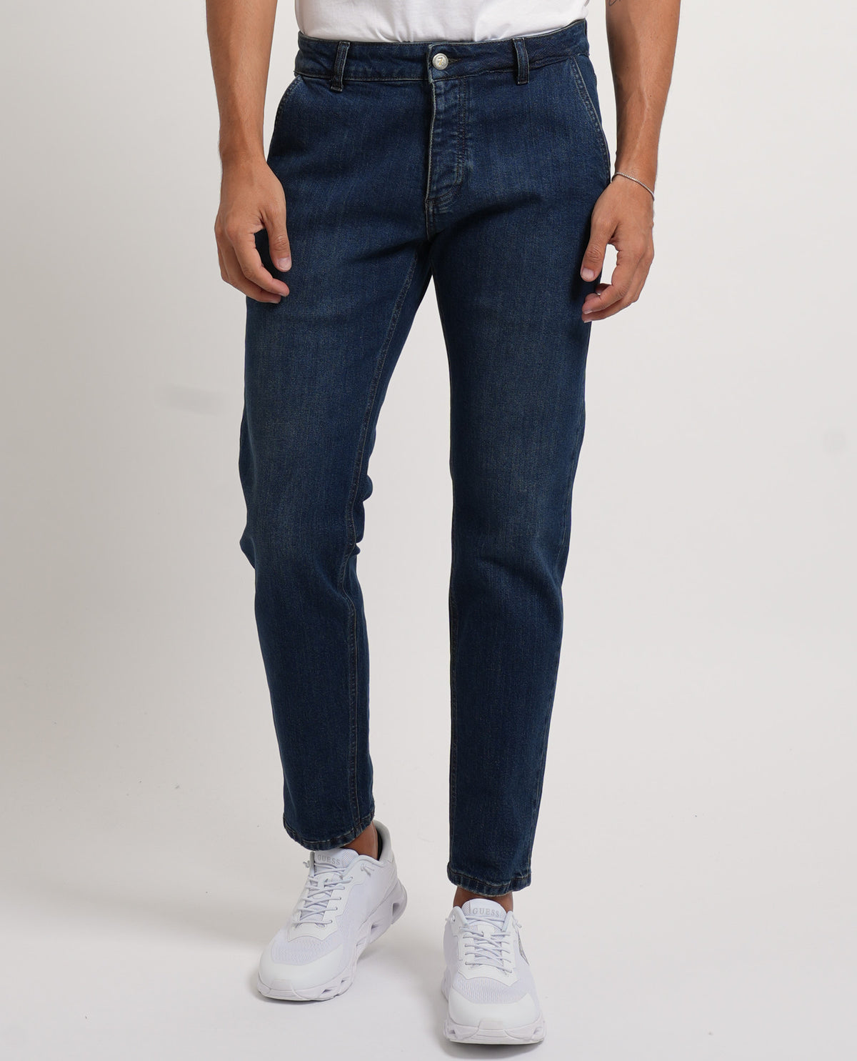 Jeans uomo Settemezzo in lavaggio scuro 
