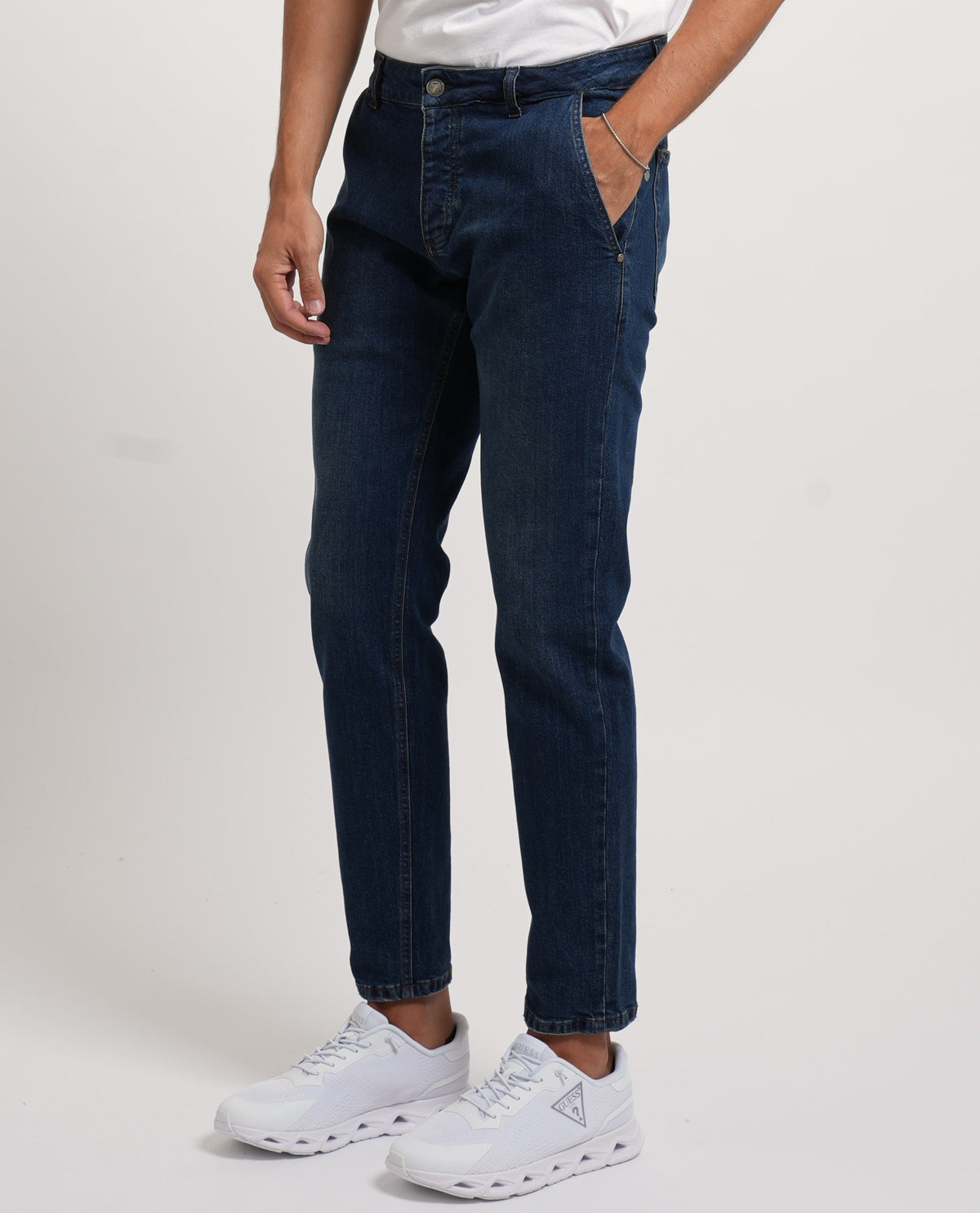 Jeans uomo Settemezzo in lavaggio scuro 