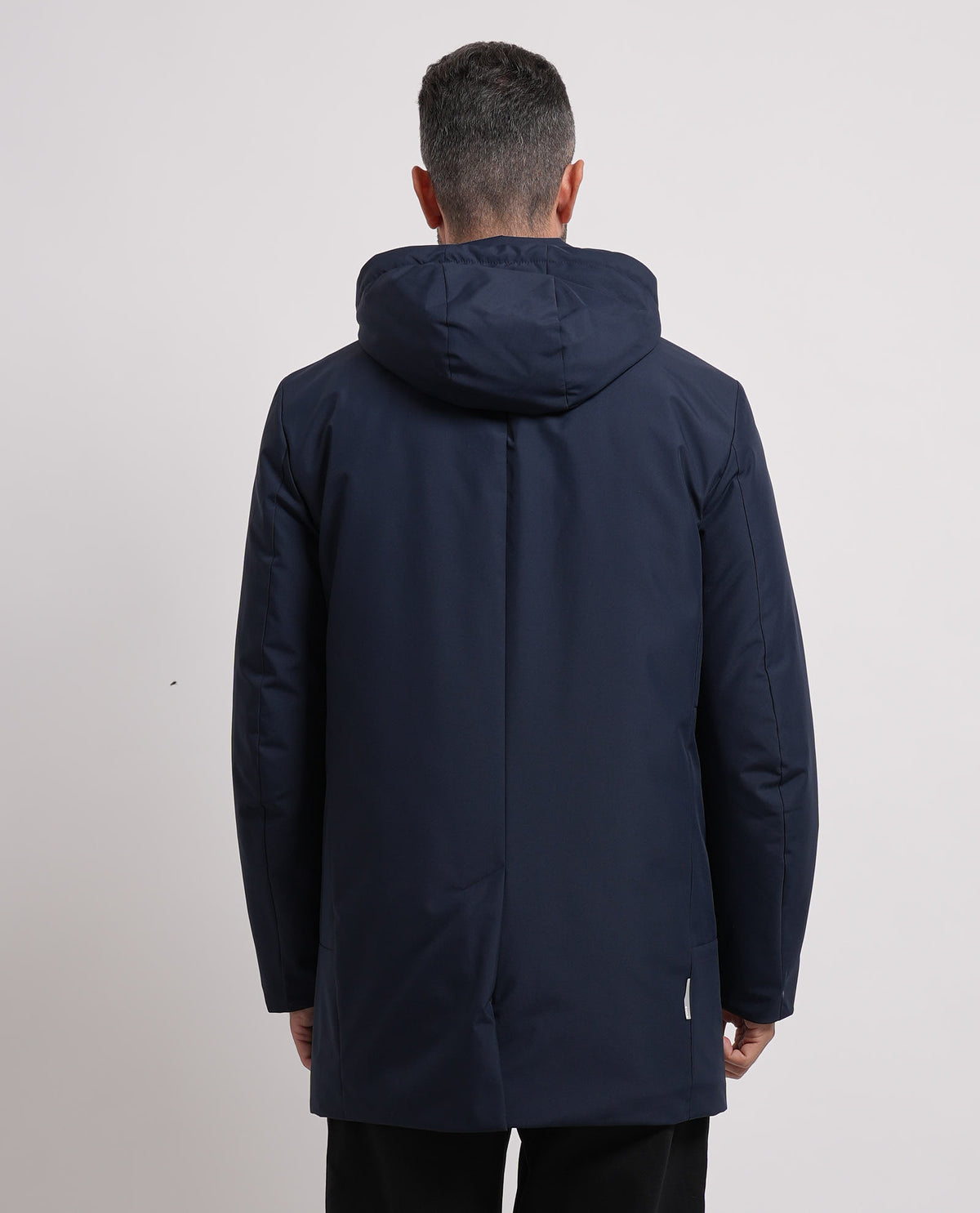 Giubbotto lungo Suns uomo con cappuccio e zip 