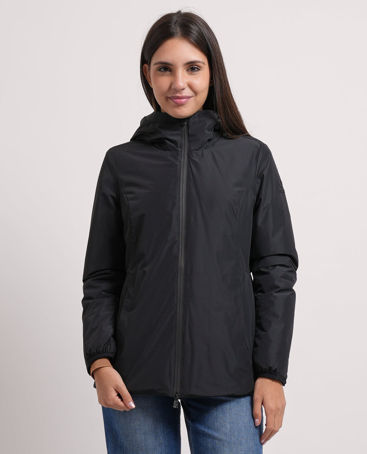Giubbotto donna Suns con cappuccio e fullzip 