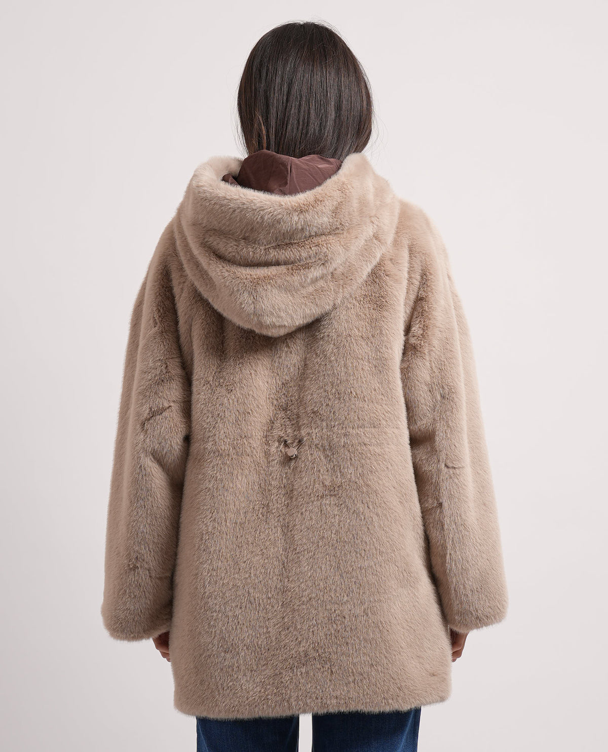 Giubbotto donna reversibile Suns con cappuccio 