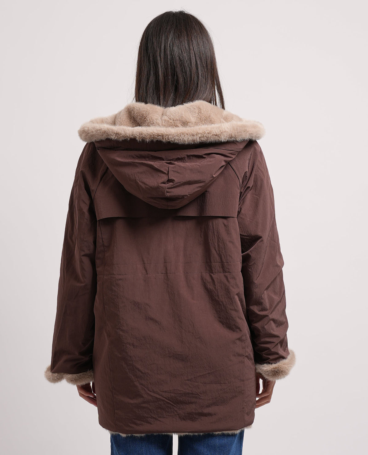 Giubbotto donna reversibile Suns con cappuccio 