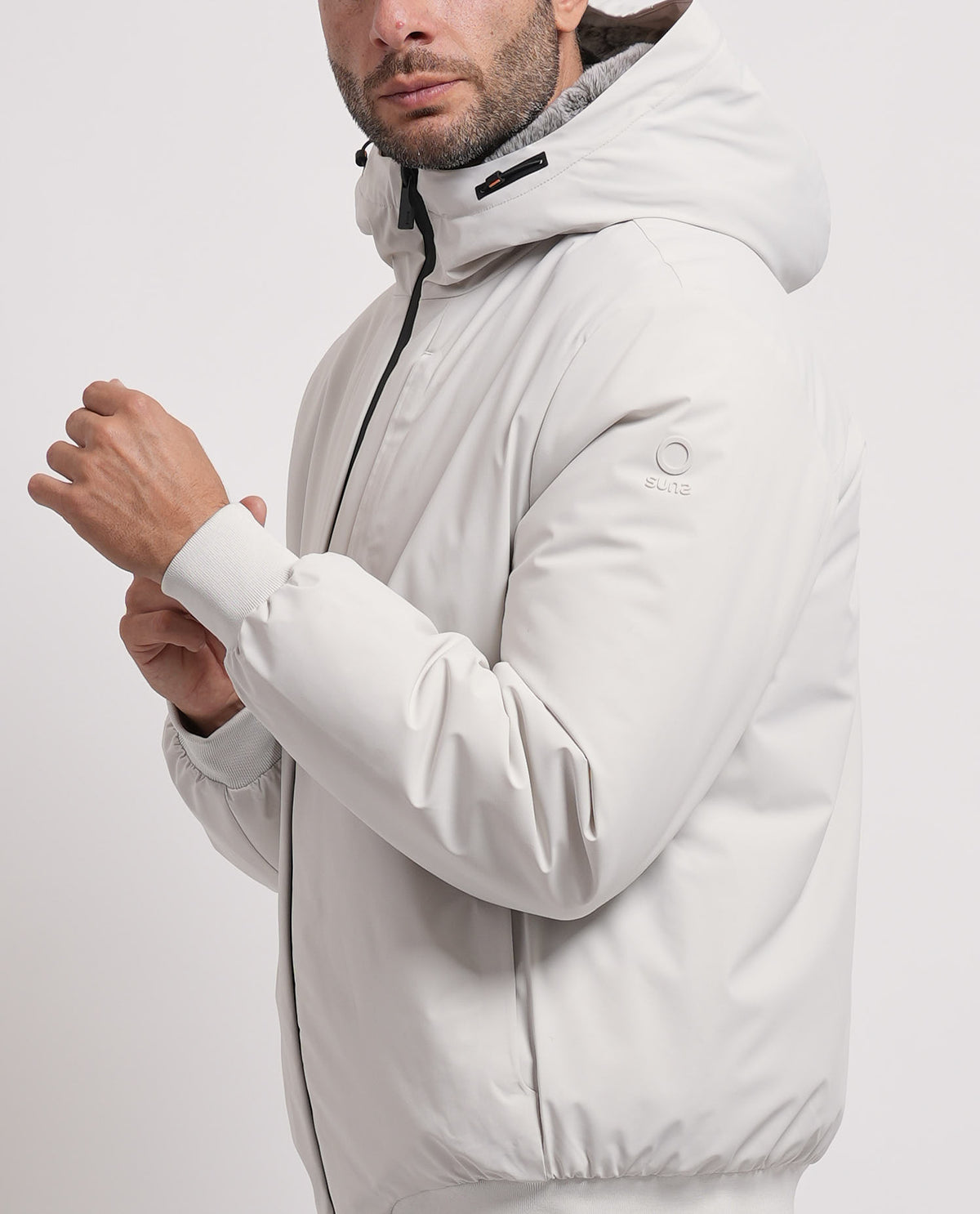 Giubbotto imbottito Suns con cappuccio 