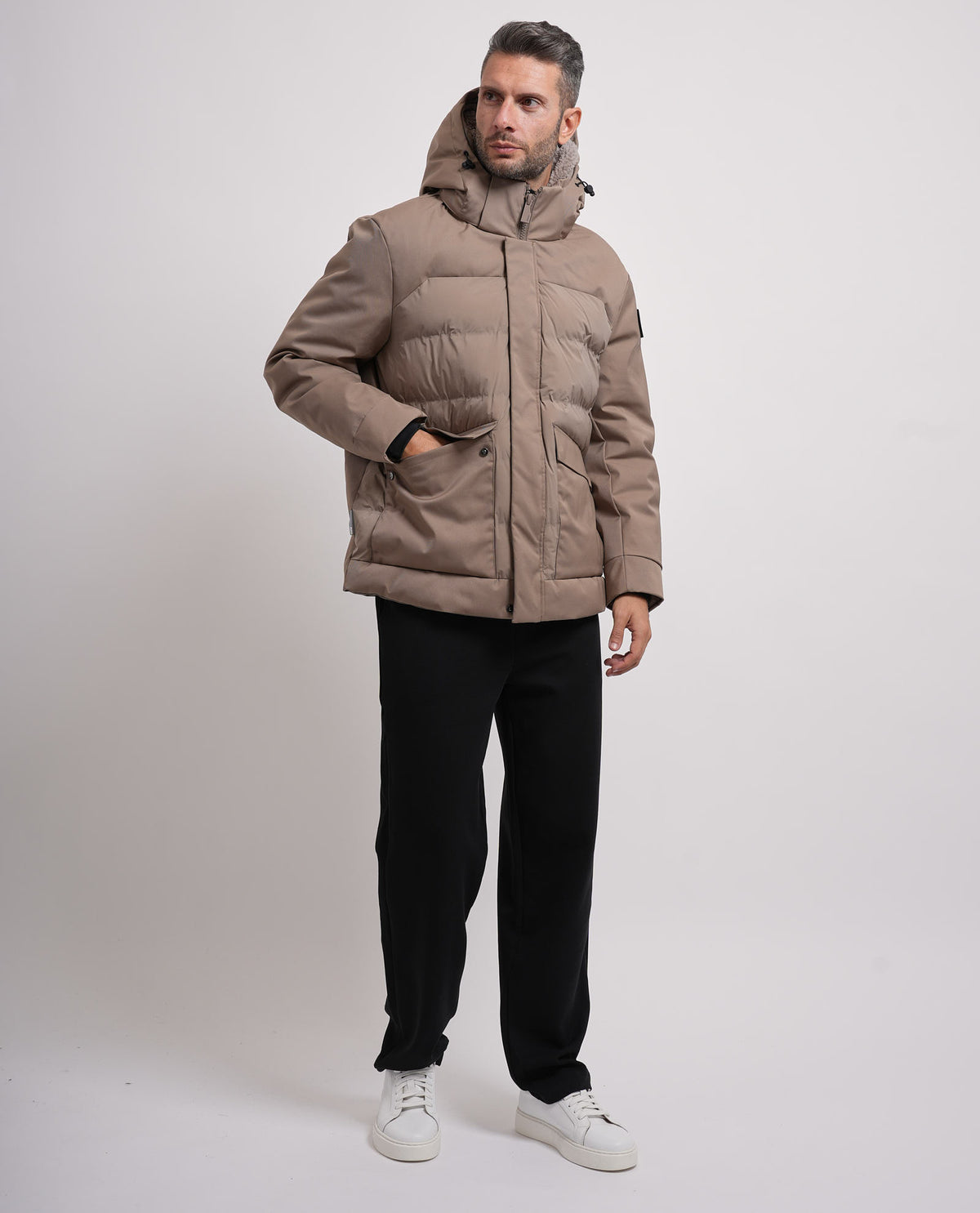 Giubbotto idrorepellente uomo Suns con cappuccio 