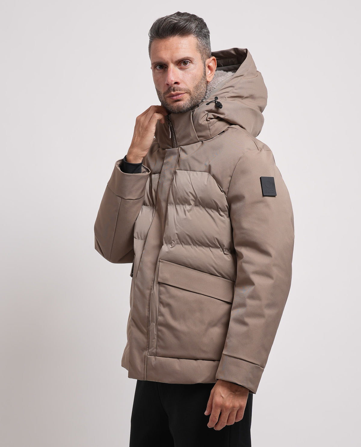Giubbotto idrorepellente uomo Suns con cappuccio 