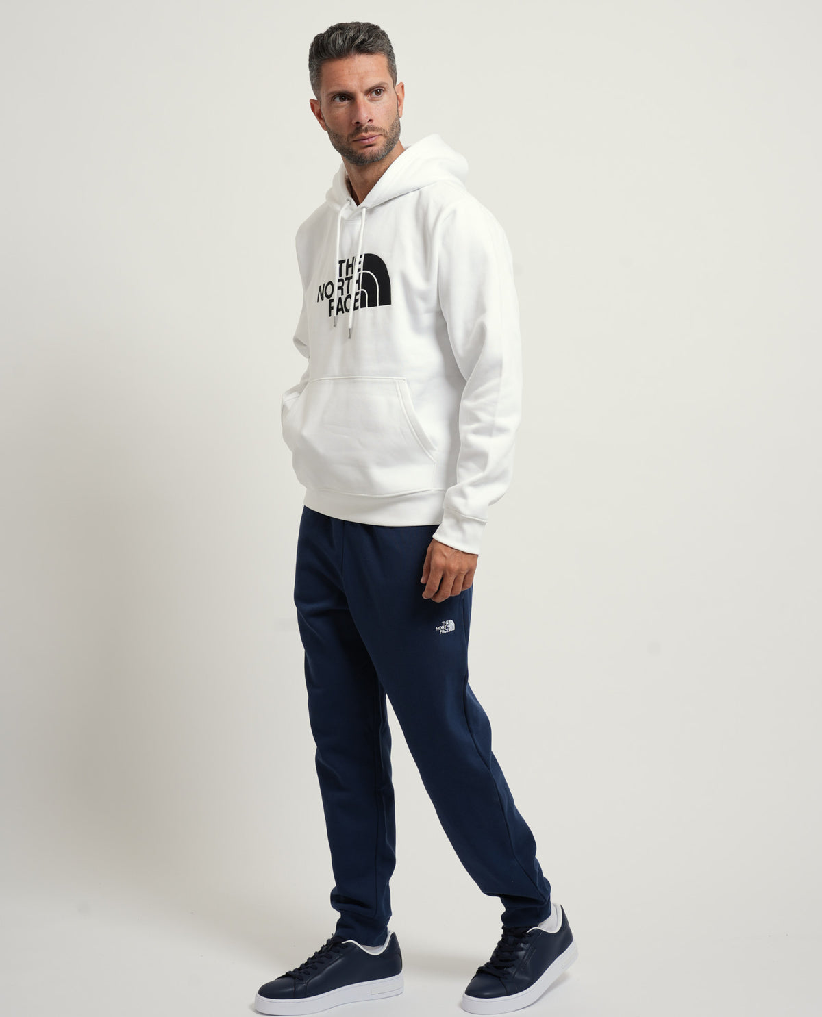 Felpa uomo The North Face logo grande 