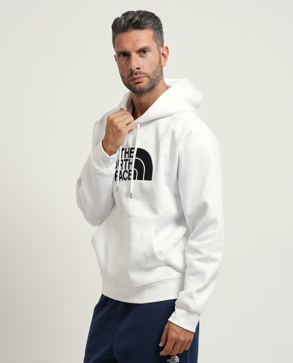 Felpa uomo The North Face logo grande 