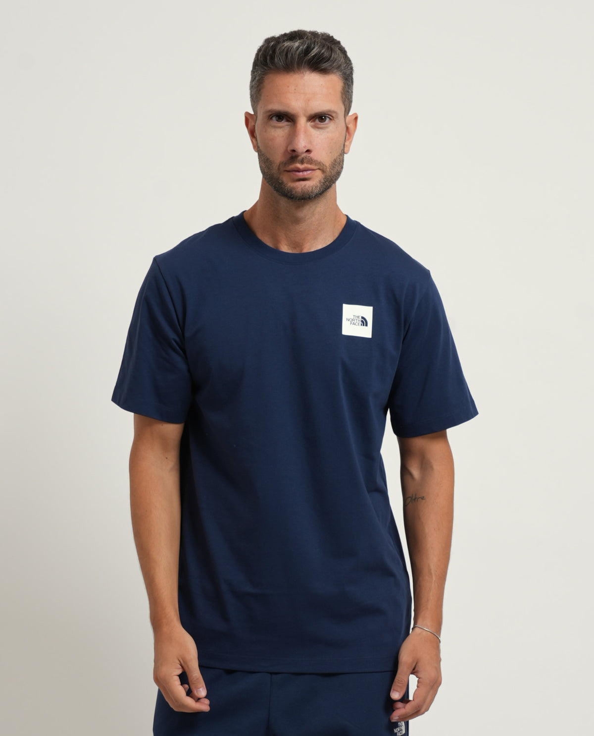 T-shirt uomo The North Face doppio logo 