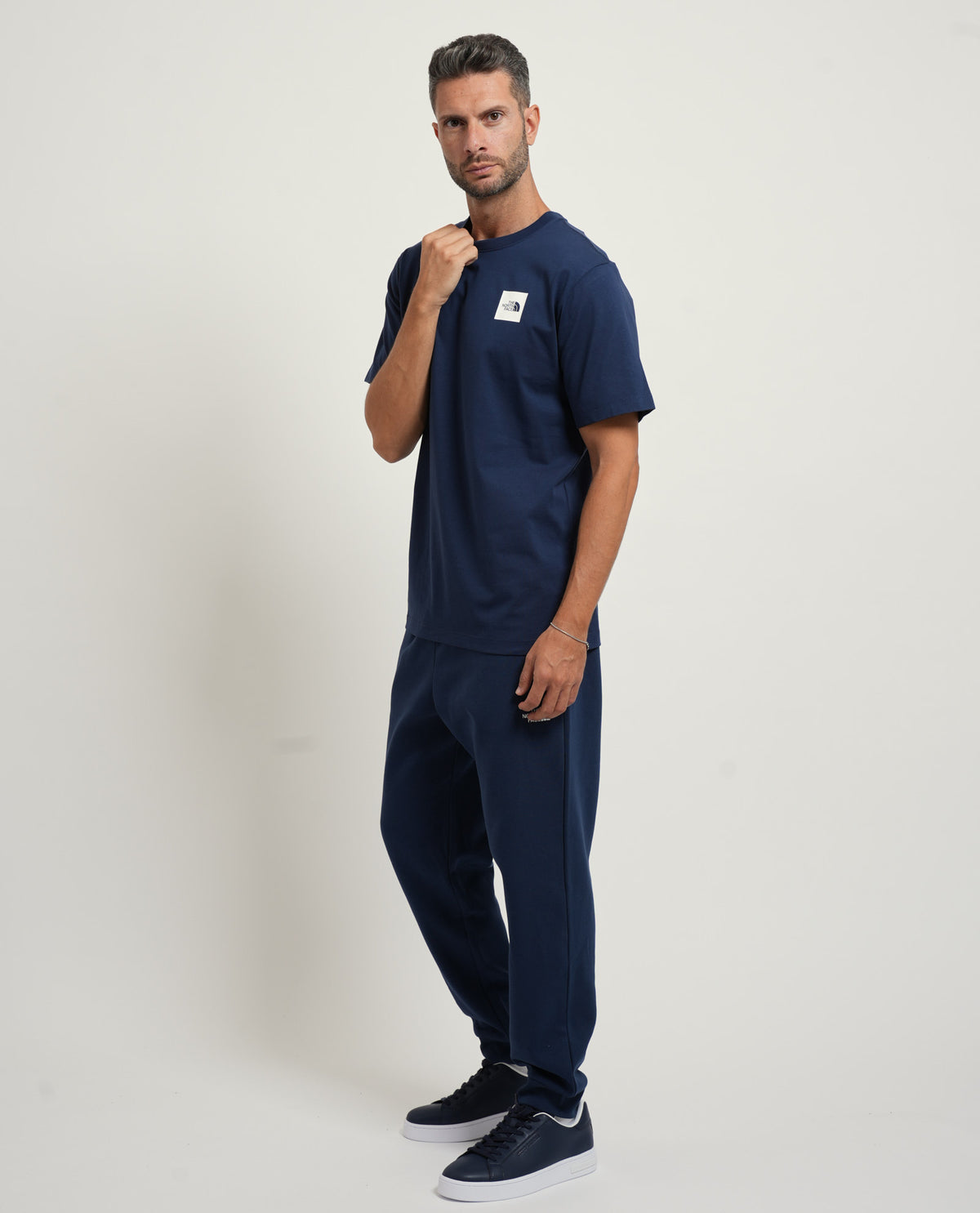 T-shirt uomo The North Face doppio logo 