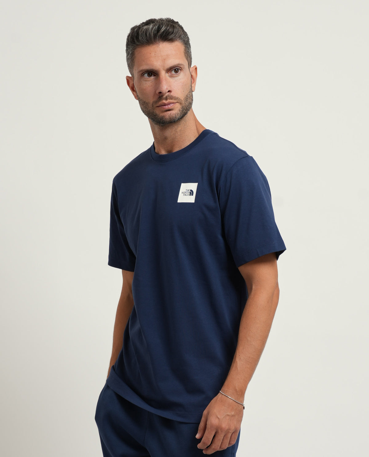 T-shirt uomo The North Face doppio logo 