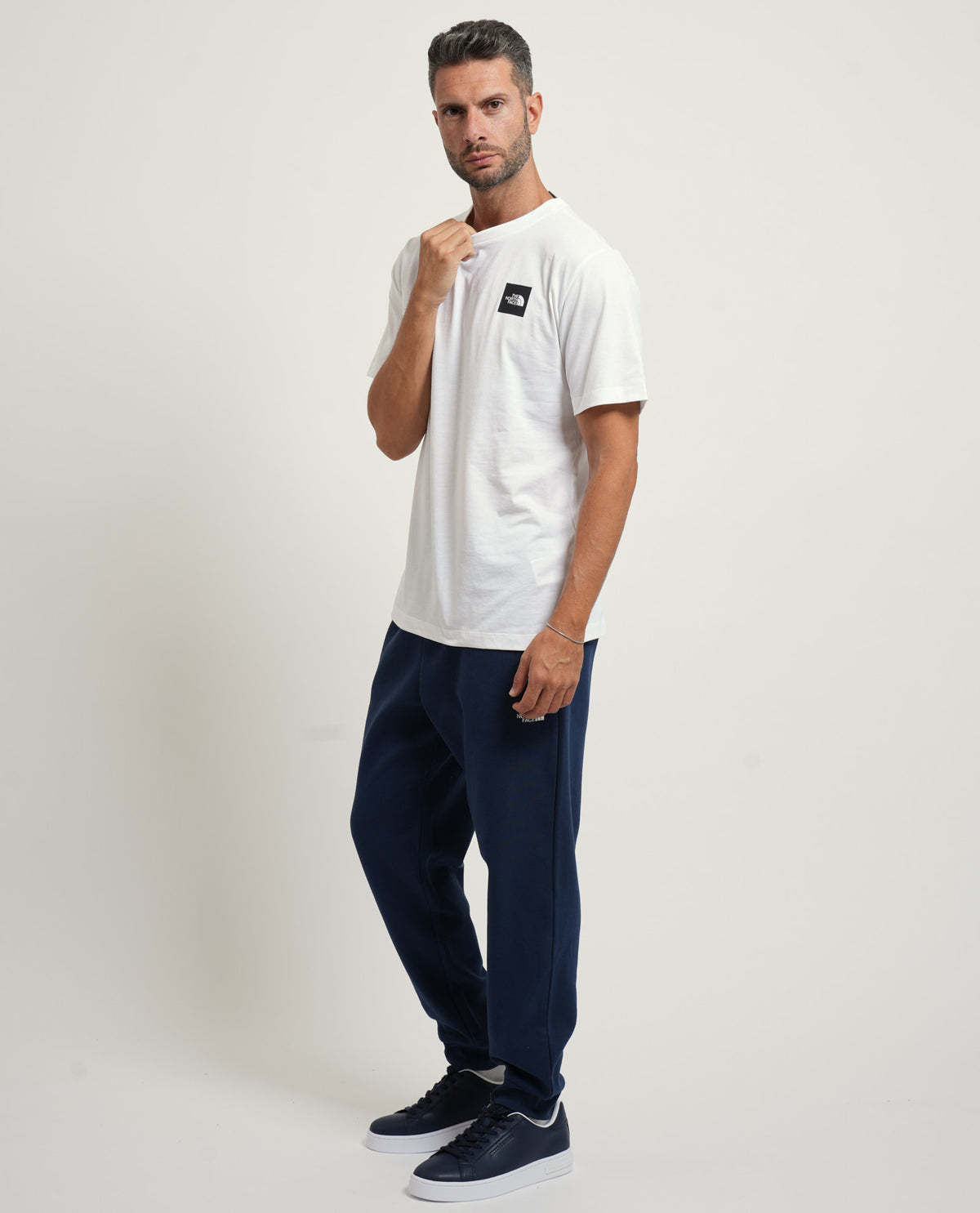 T-shirt uomo The North Face doppio logo 