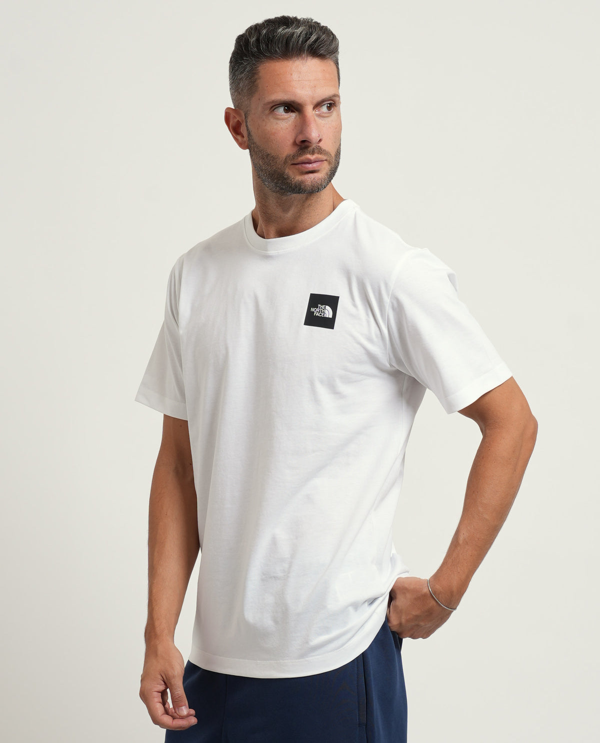 T-shirt uomo The North Face doppio logo 