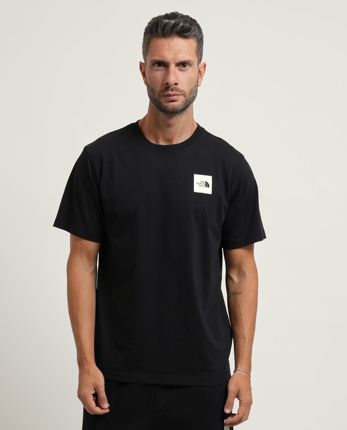 T-shirt uomo The North Face doppio logo 