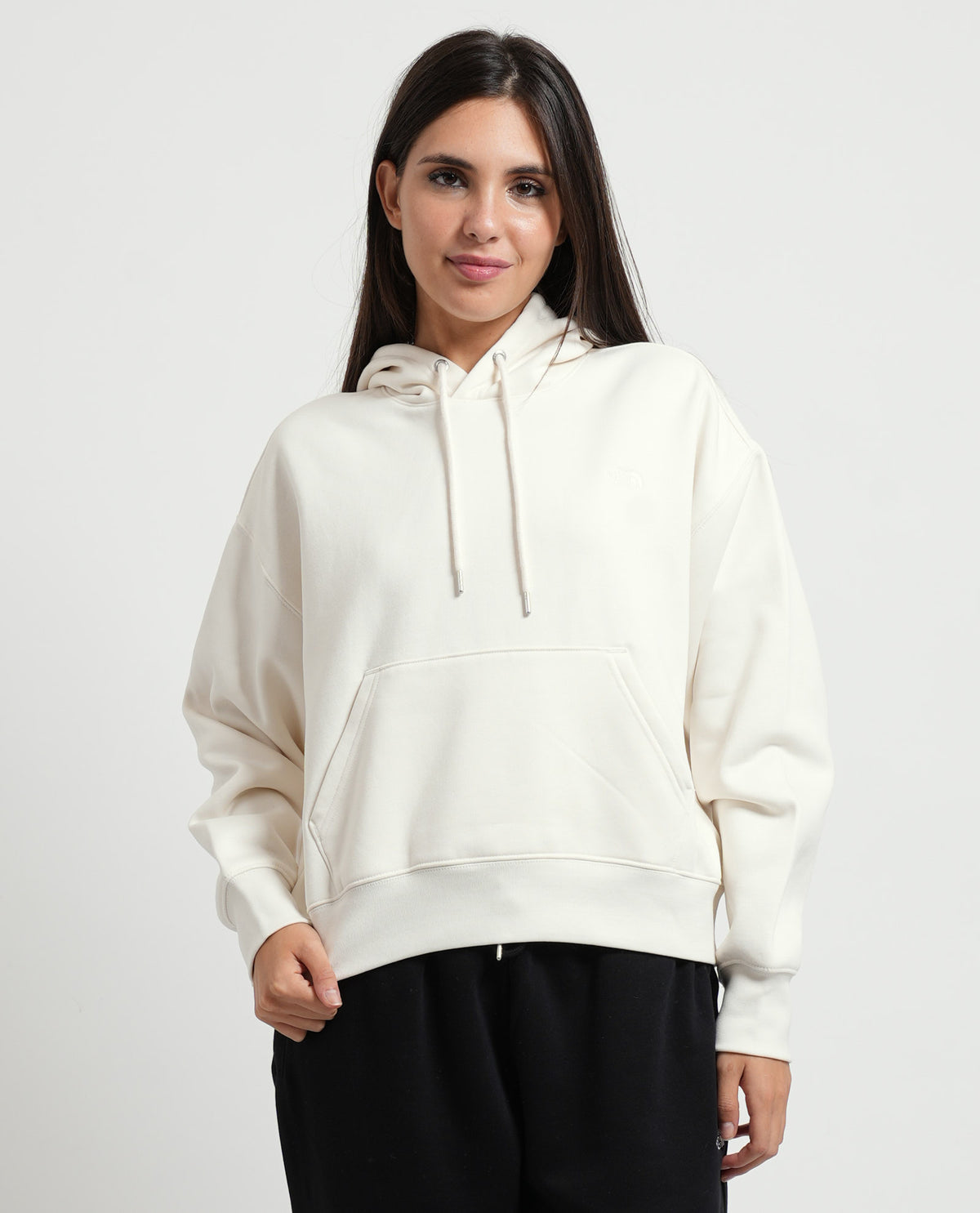 Felpa donna The North Face con tasche a marsupio 